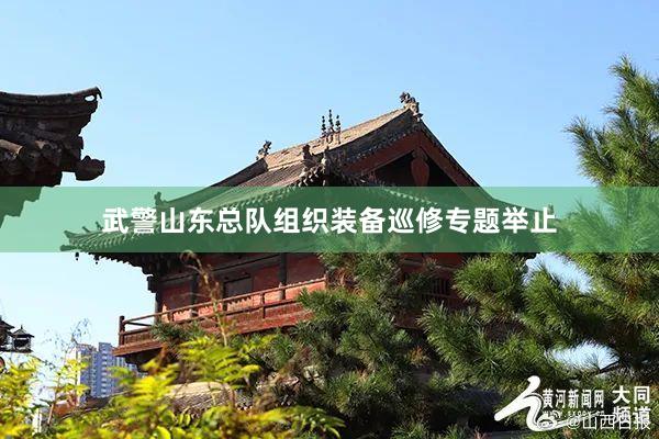 武警山东总队组织装备巡修专题举止